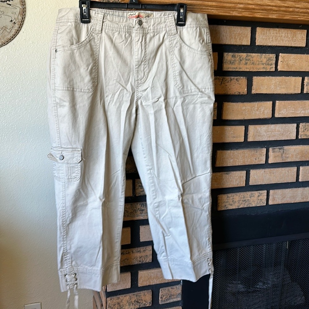 Just My Size Stretch Classic Tan Capri - CCS2OWC1